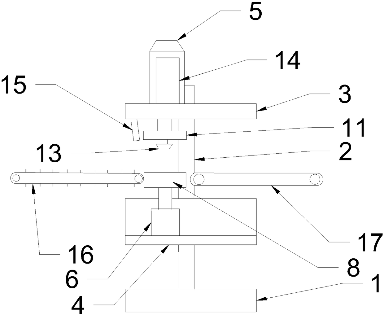 Can opening machine