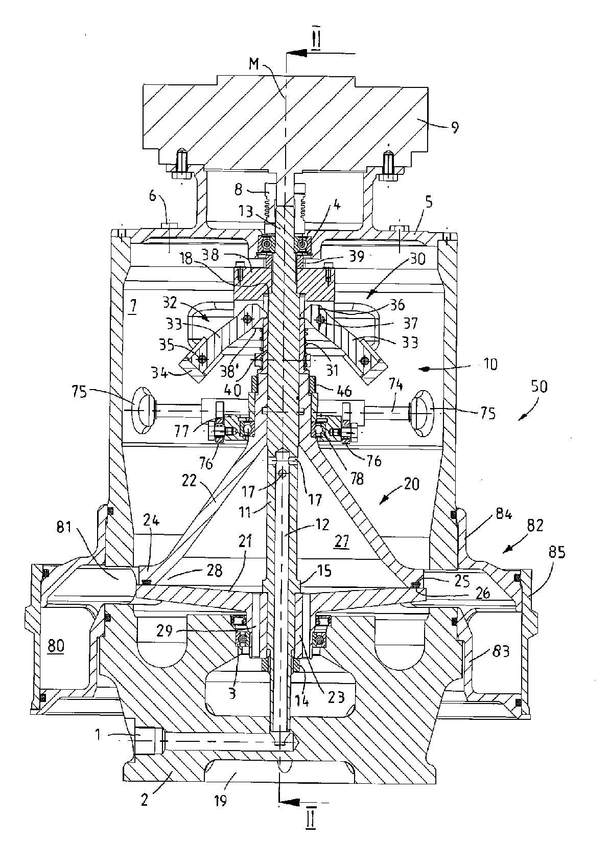 Centrifuge and centrifuge rotor for the same