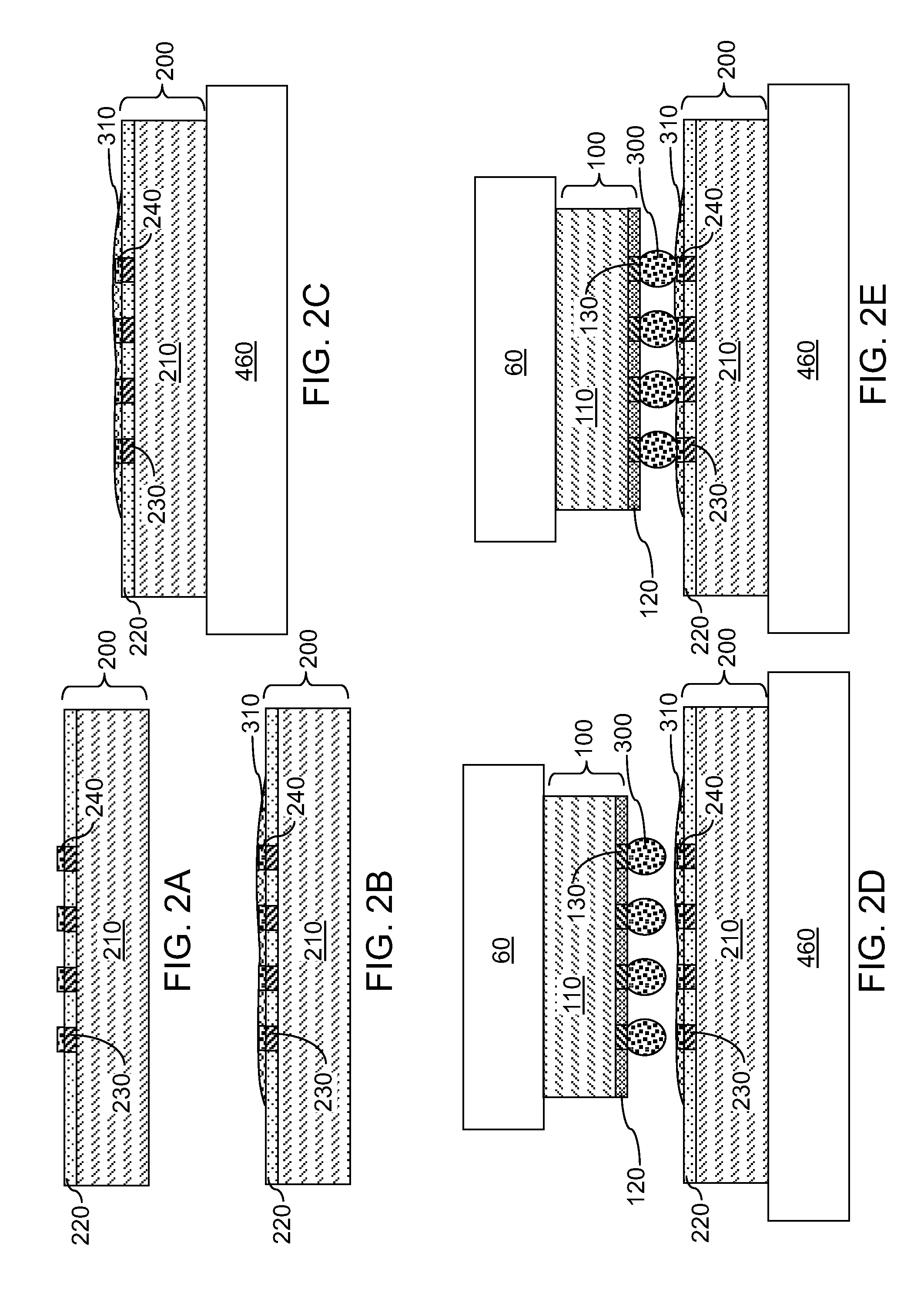 Flip chip assembly method employing post-contact differential heating