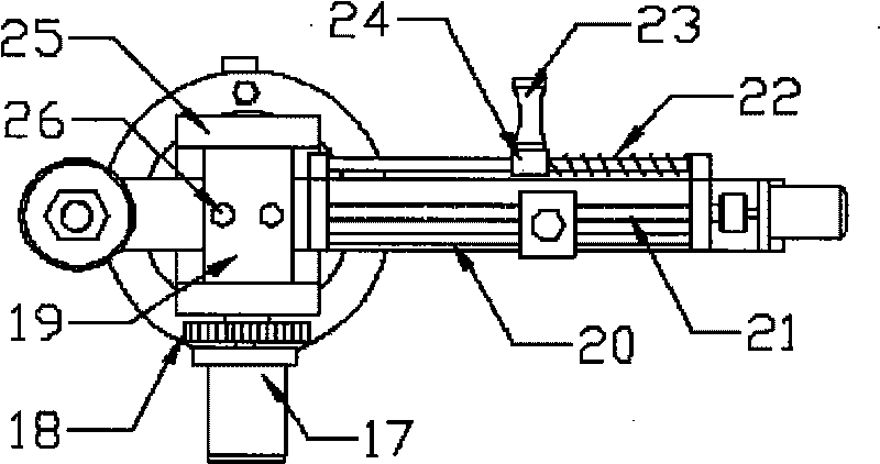 Three freedom shoulder, elbow joint force feedback type healing robot