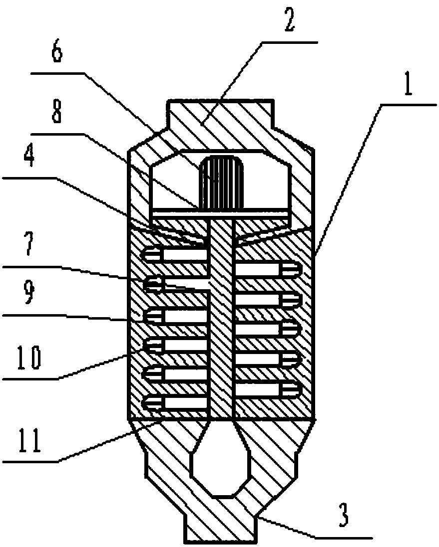 Powder stirring device with higher stirring uniformity