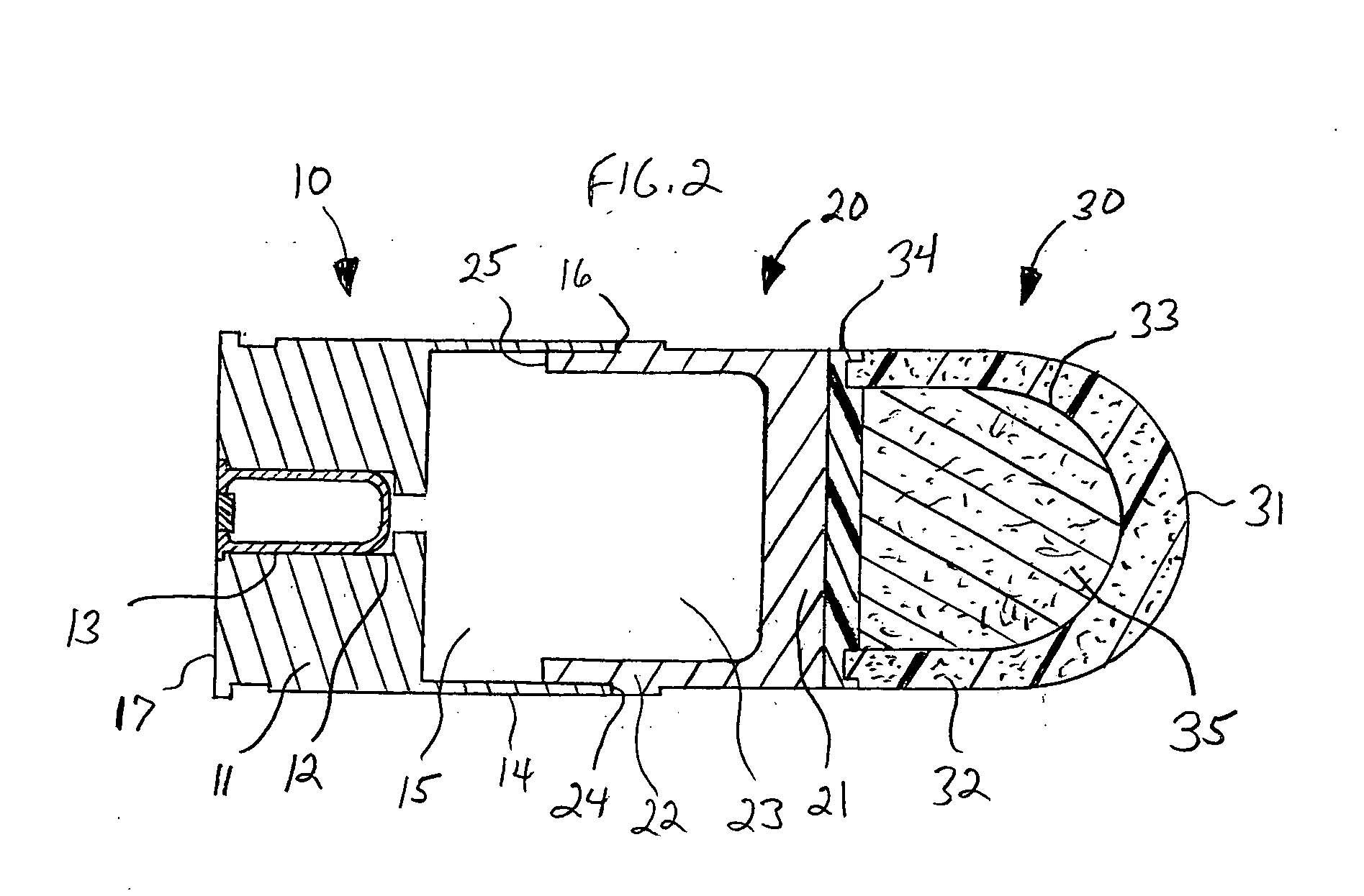 Frangible non-lethal projectile