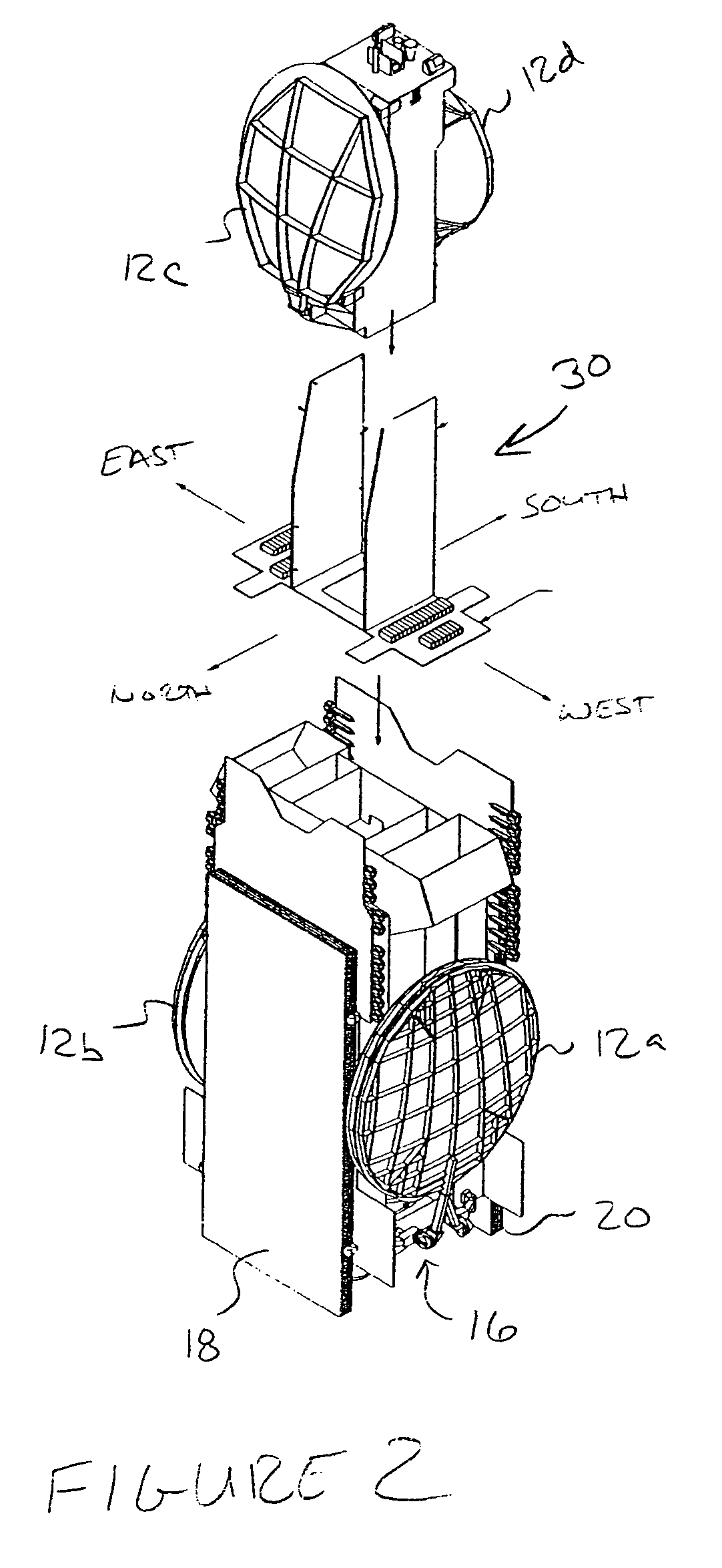 Independent East/West thermal management system