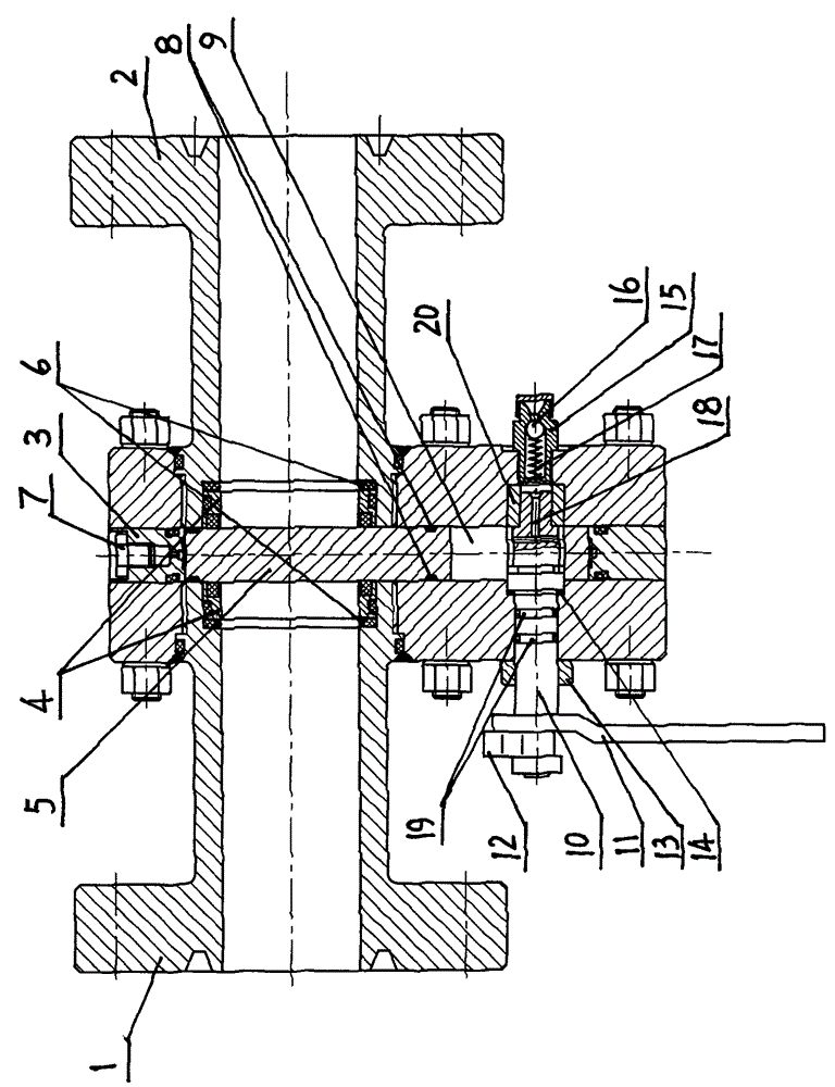 Gear-transmission zero-leakage flat gate valve