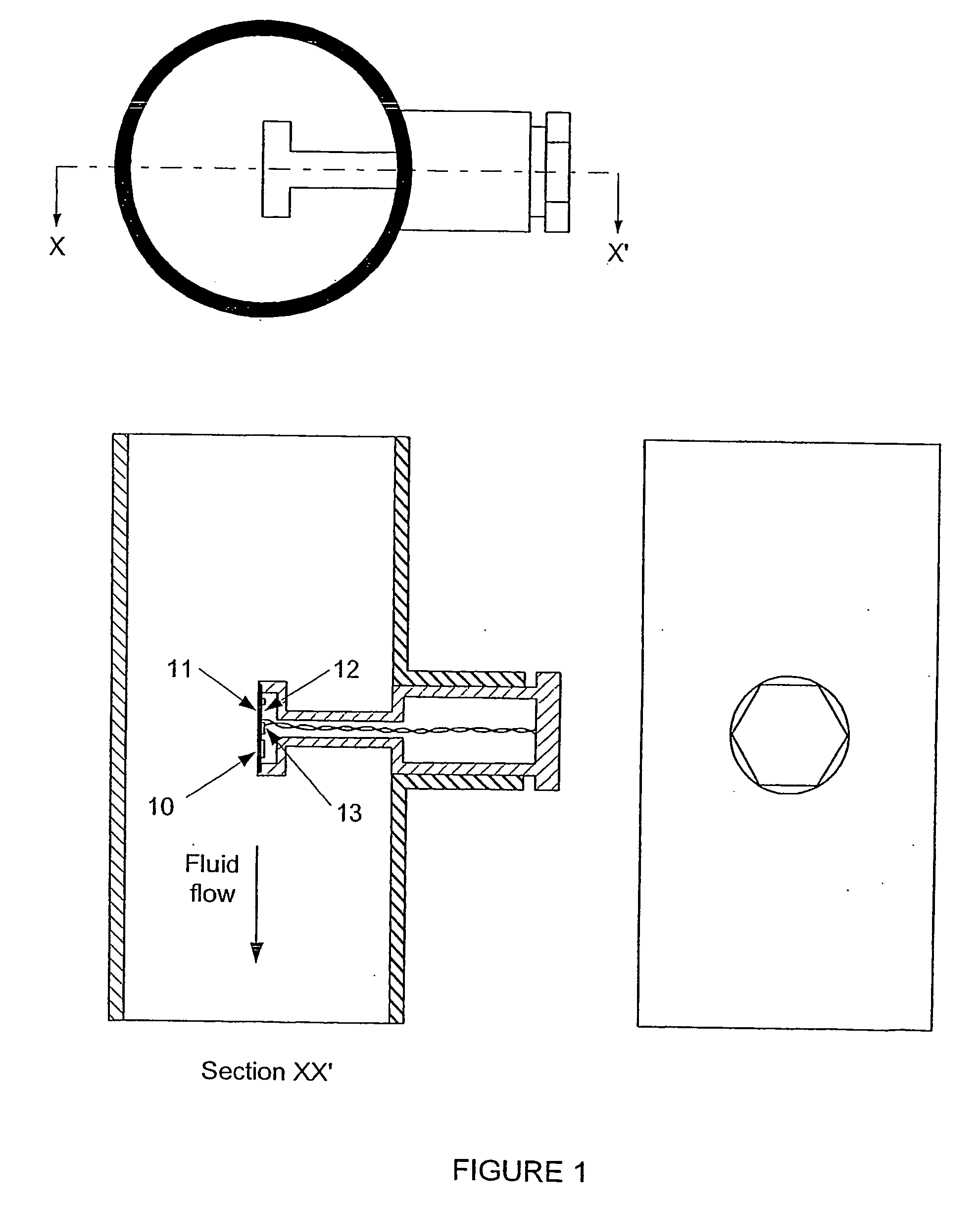 Flow transducer and method