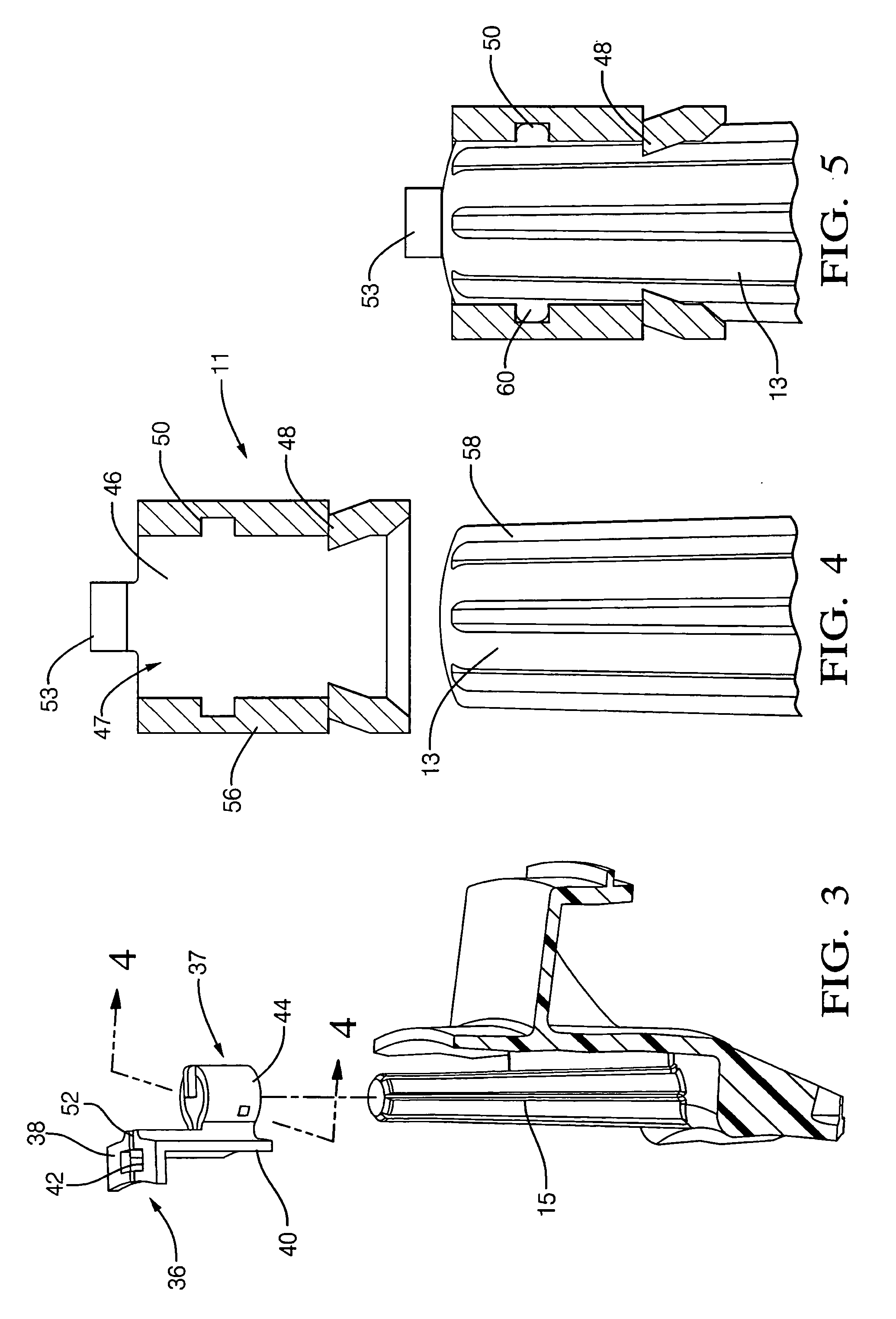 Motor attachment assembly for plastic post isolation system