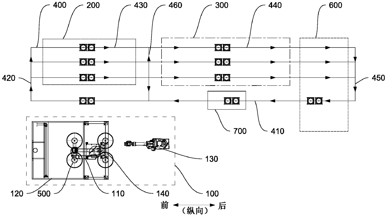 Intelligent spraying production system