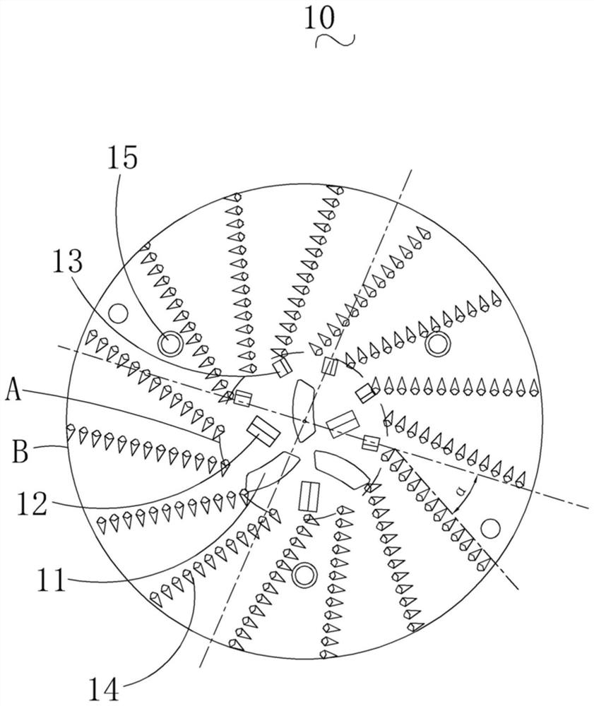 Cutter head structure of juicer