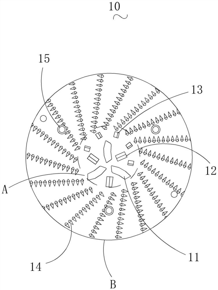 Cutter head structure of juicer