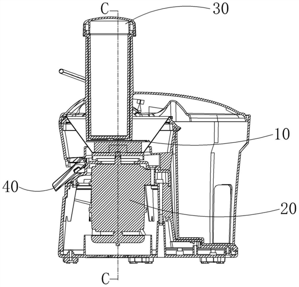 Cutter head structure of juicer