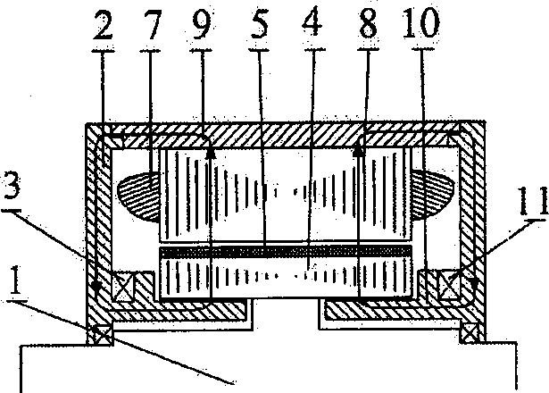 Bypass mixed excitation electrical motor