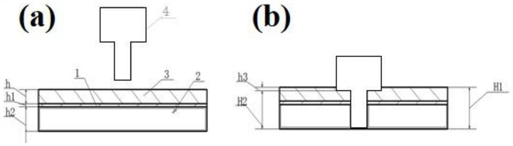 Friction stir welding method for heterogeneous metal layered composite plate