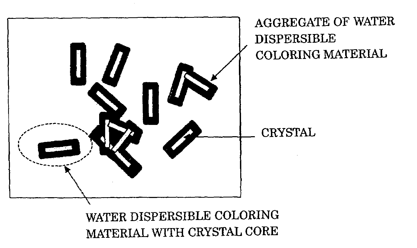 Aqueous ink, image recorded using said aqueous ink and method for forming said image