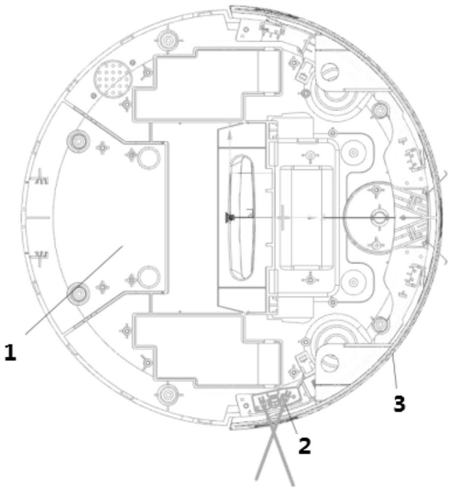 A motion control method of sweeping robot along the wall