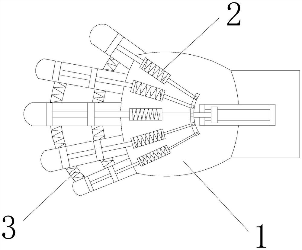 Finger separating plate for training joints