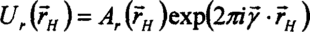 Dividing amplitude off-axis x-ray holograph device