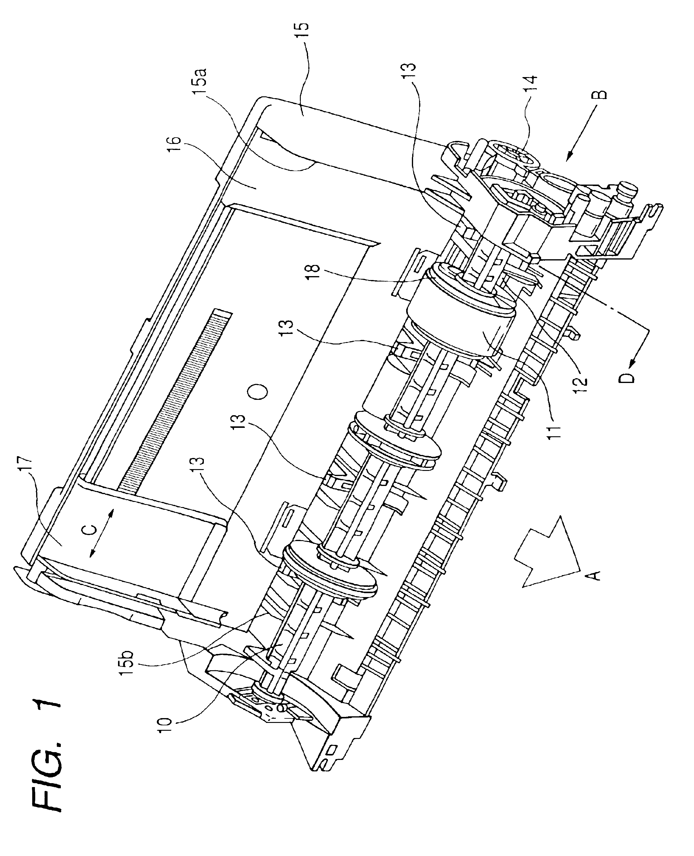 Sheet material feeding apparatus and recording apparatus