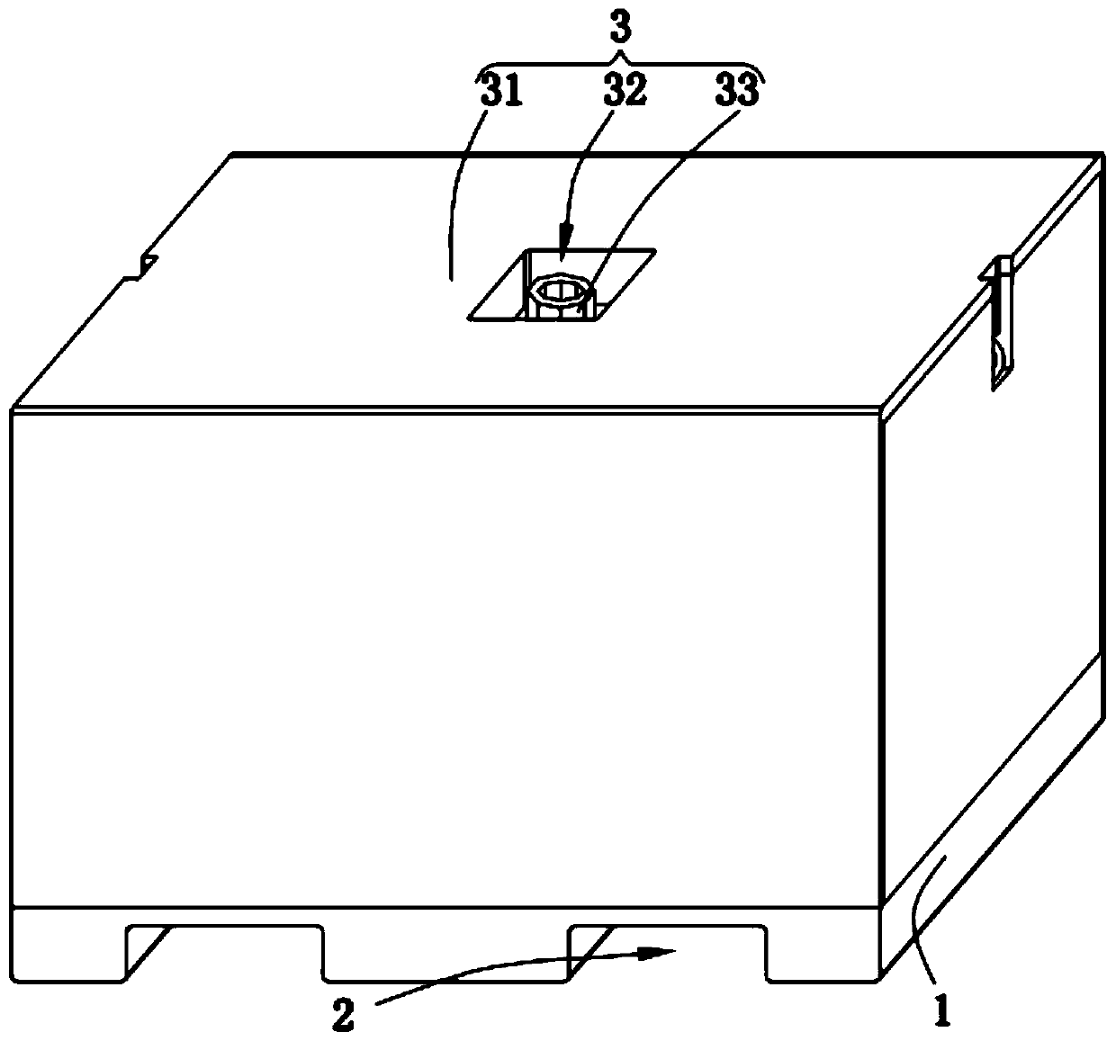 Glass curtain wall construction carrying device