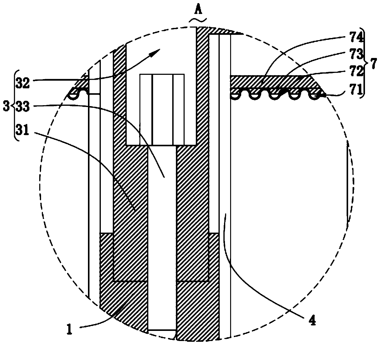 Glass curtain wall construction carrying device