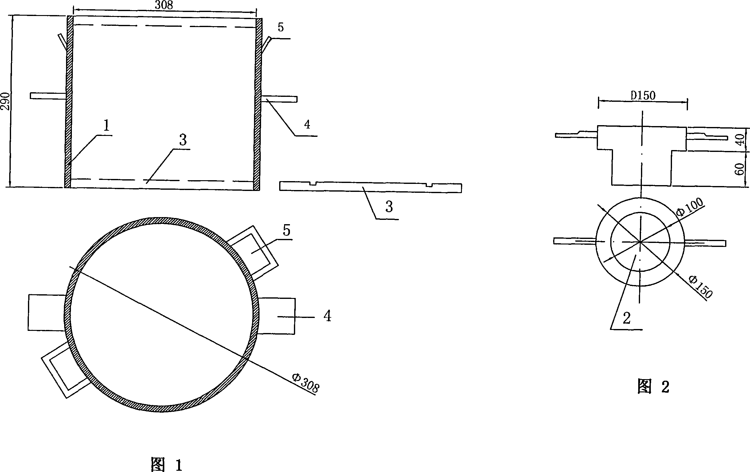 Road basal pelletized material mixture resilient modulus indoor test method and device