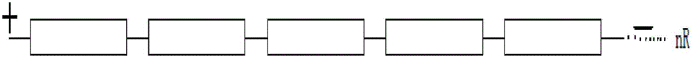 Preparation method of series-parallel thin film battery assembly