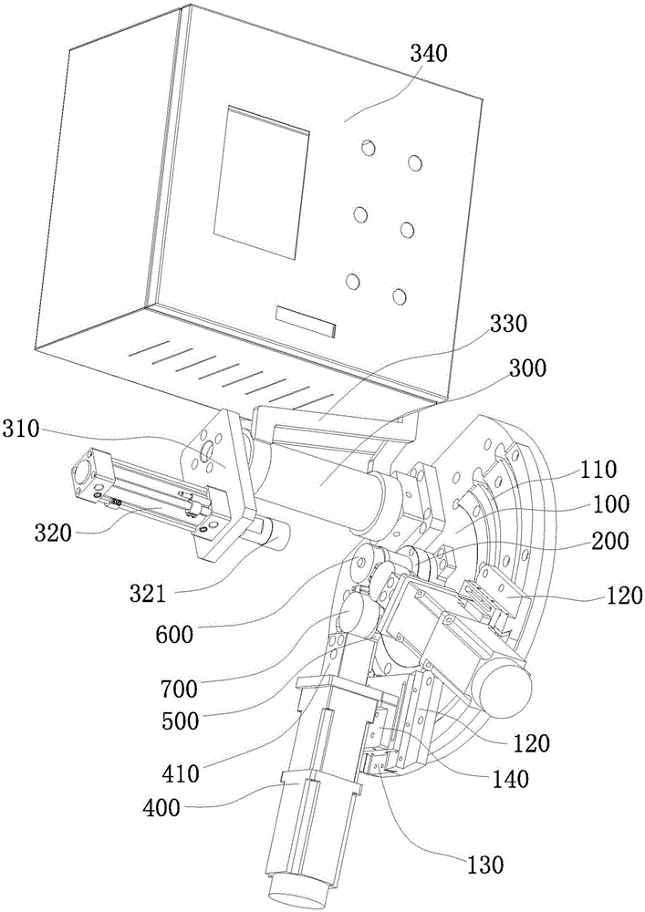 Screwing assembly machine for pressure gauge