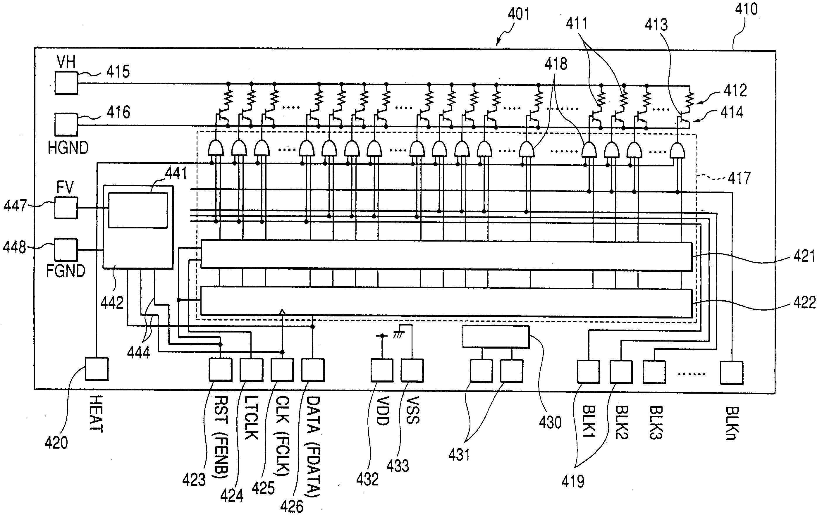 Head substrate having data memory, printing head, printing apparatus and producing method therefor