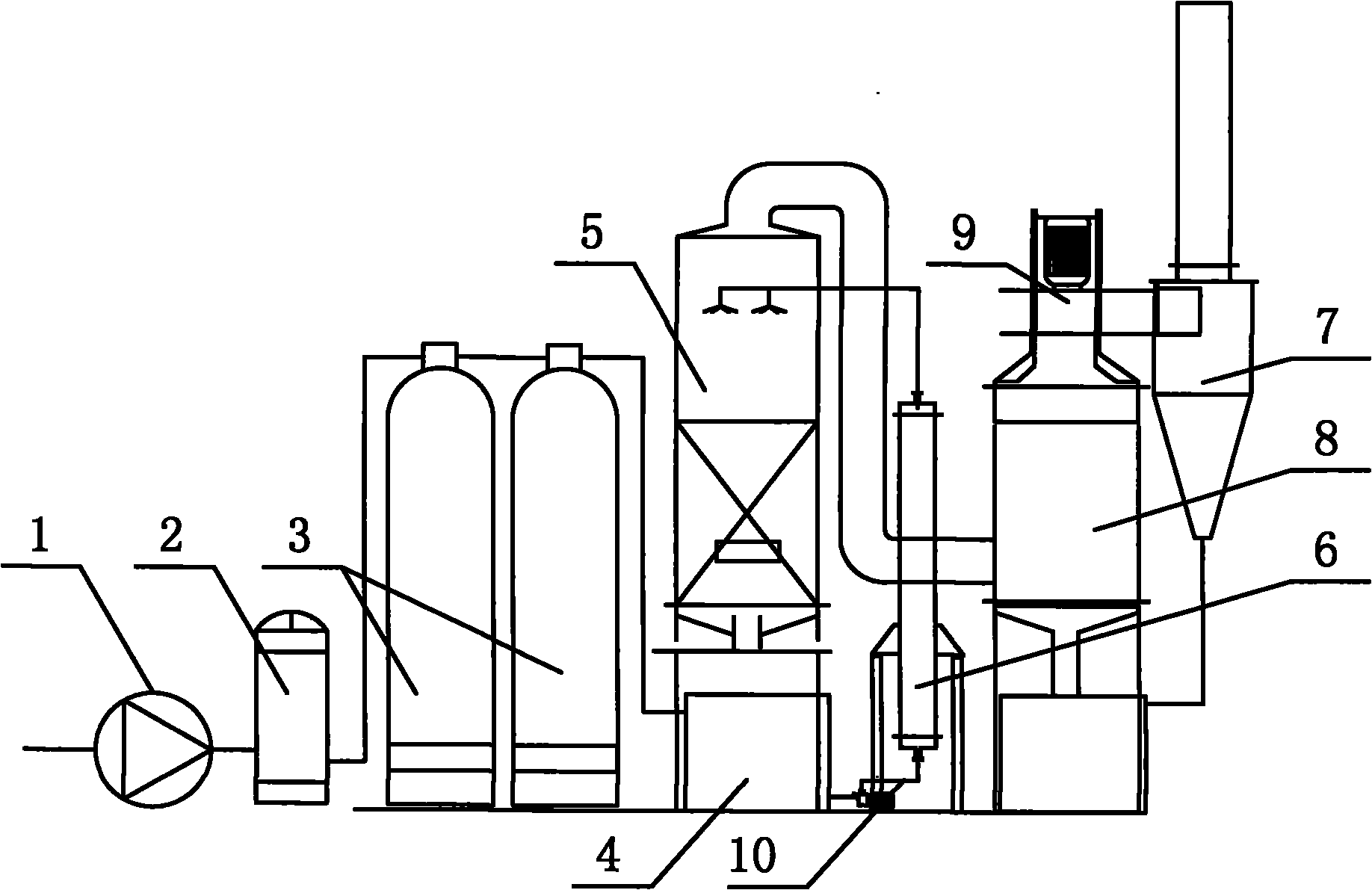 Treatment device of chromium aging liquid