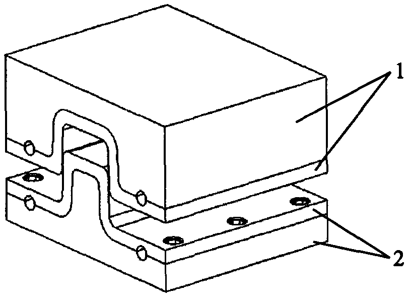 Method for manufacturing high strength steel plate hot stamping die