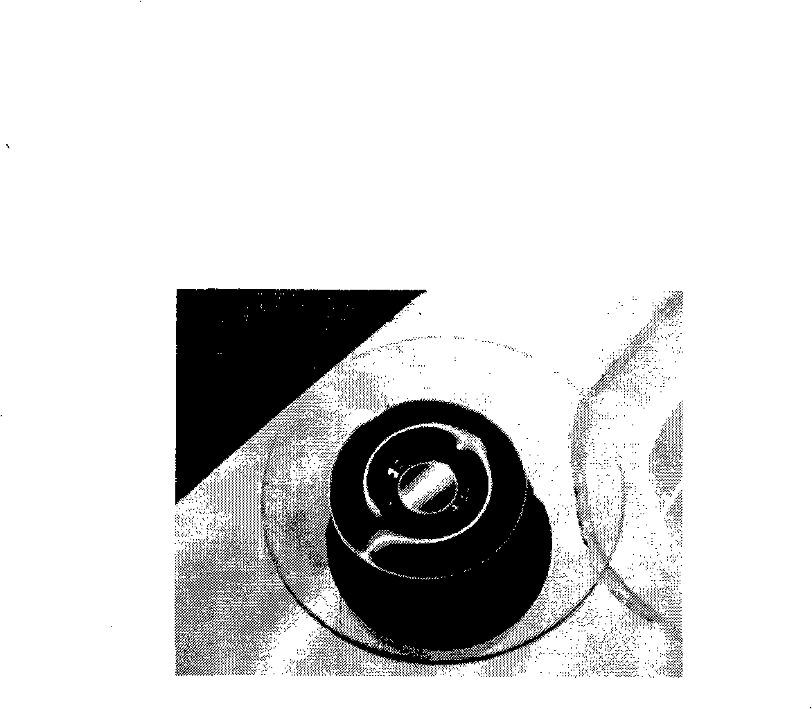 Double cladding water-based magnetofluid and method for producing the same