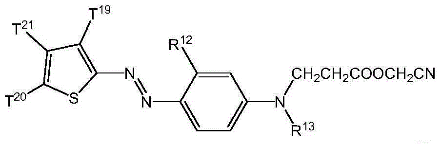 Red-light blue azo disperse dye with high color development strength and preparation method therefor