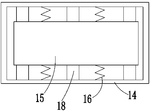 Inorganic matter detection device for agricultural product planting environment