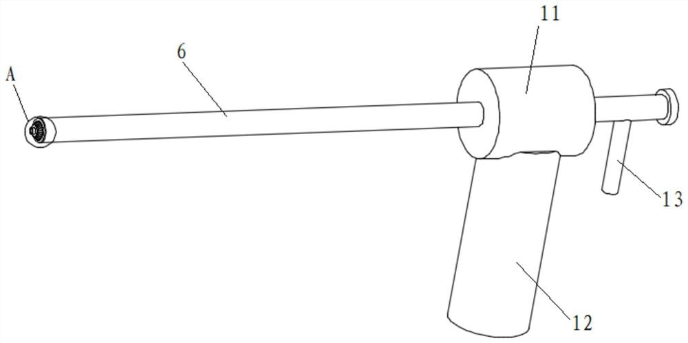 A holmium laser ultrasonic lithotripsy device