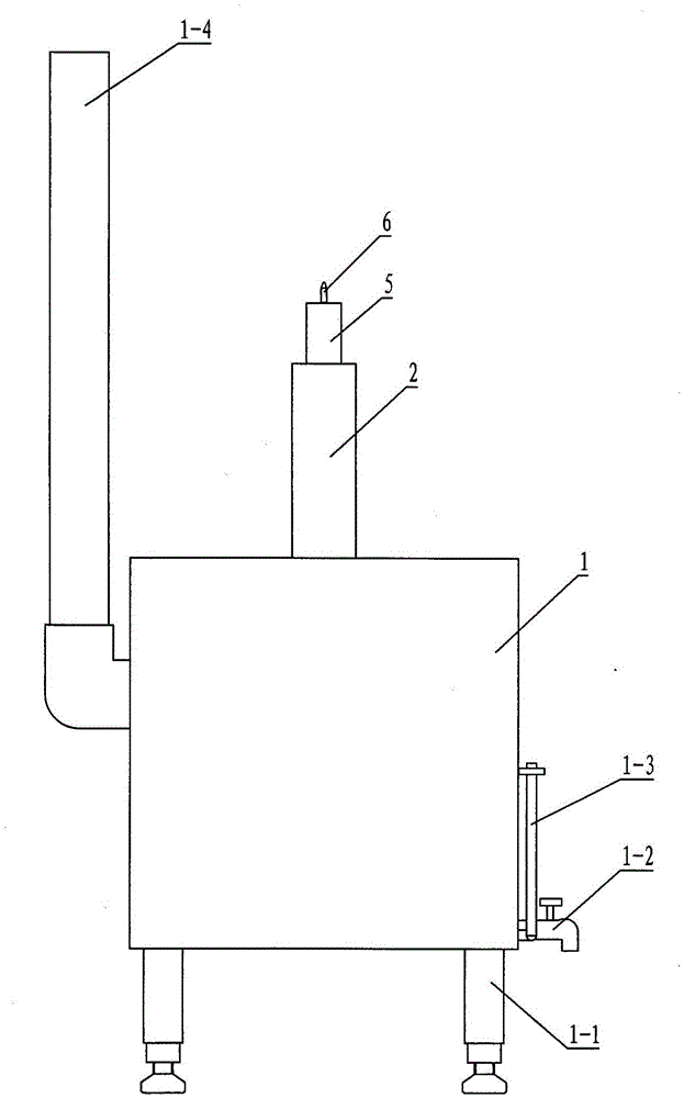 Turbocharger core oil extracting device