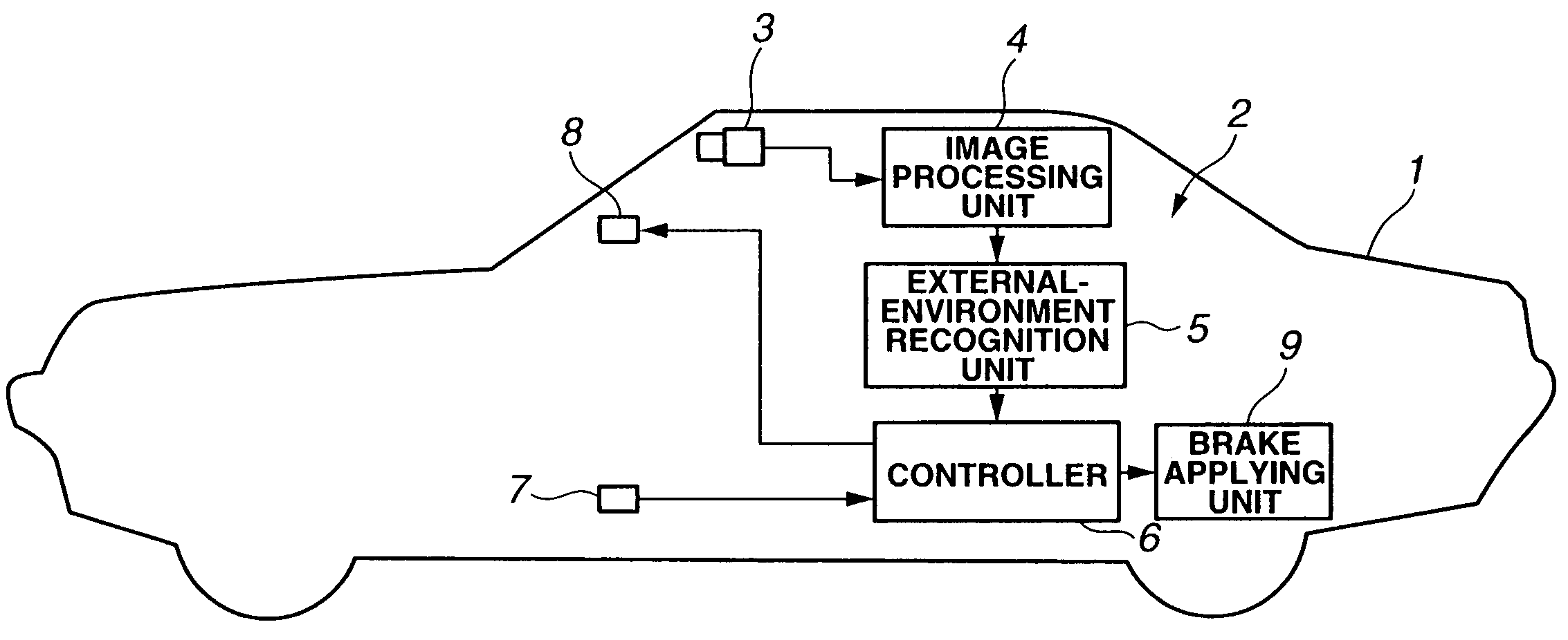 Vehicle driving assist system