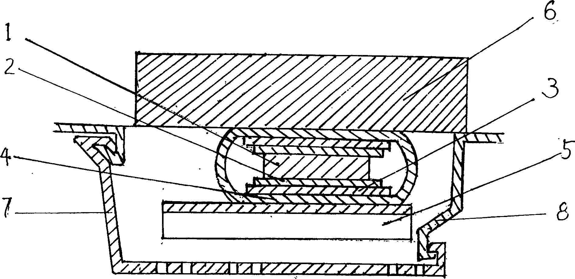 Thermistor heating installation