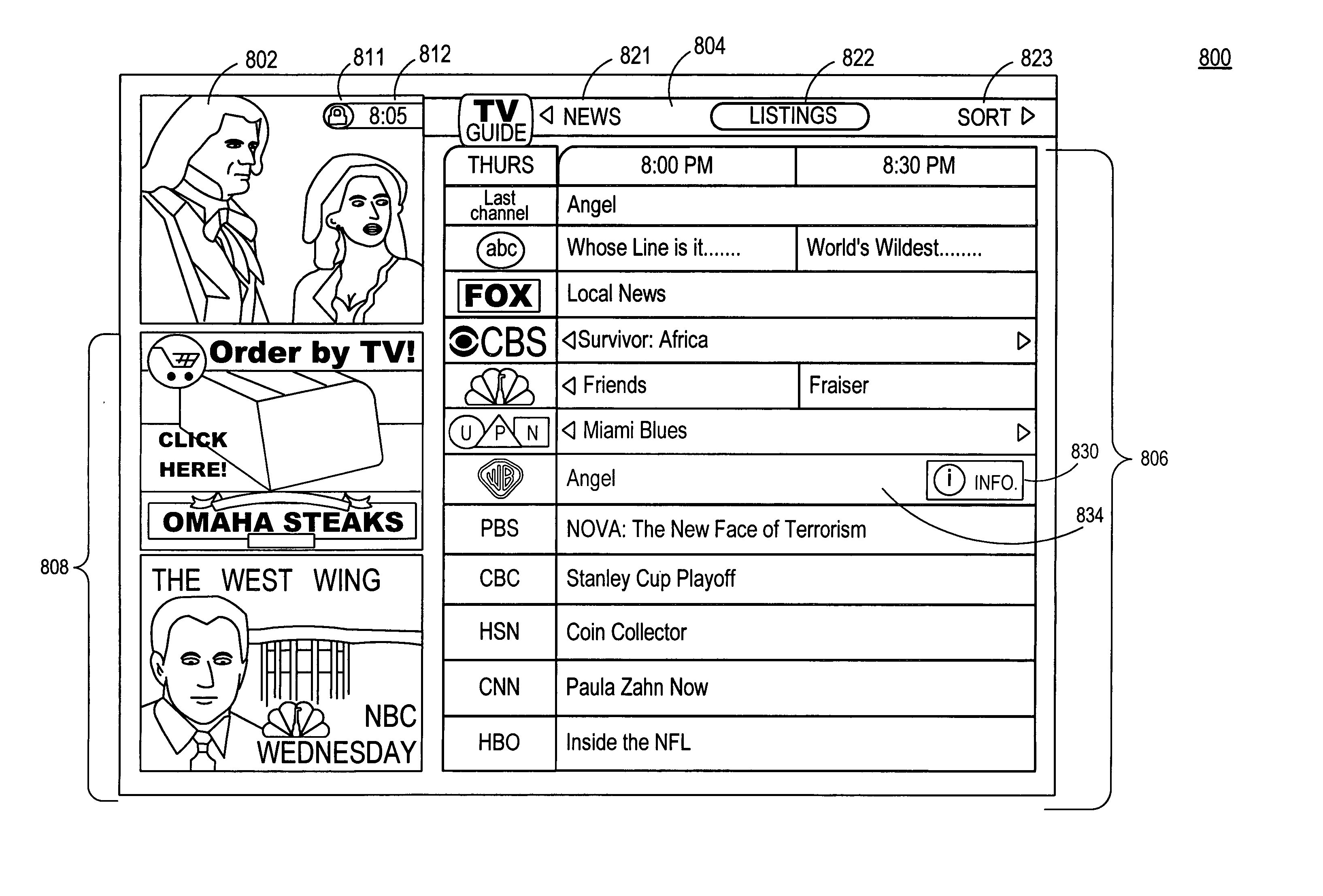 Systems and methods for providing real-time services in an interactive television program guide application