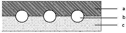 Reflective hot-melt marking coating and construction method thereof