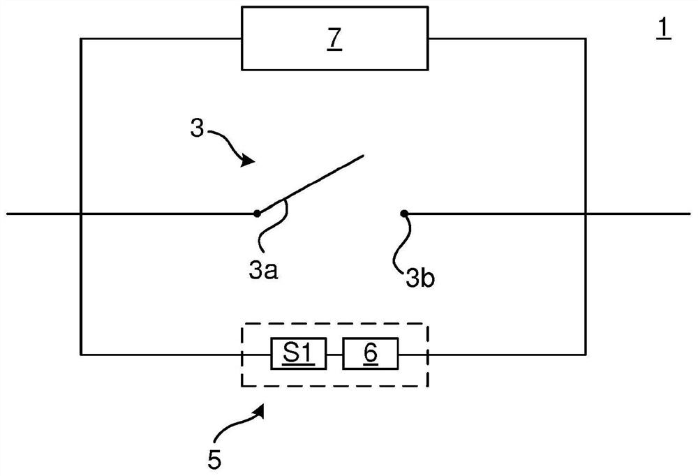 electrical dc switching system