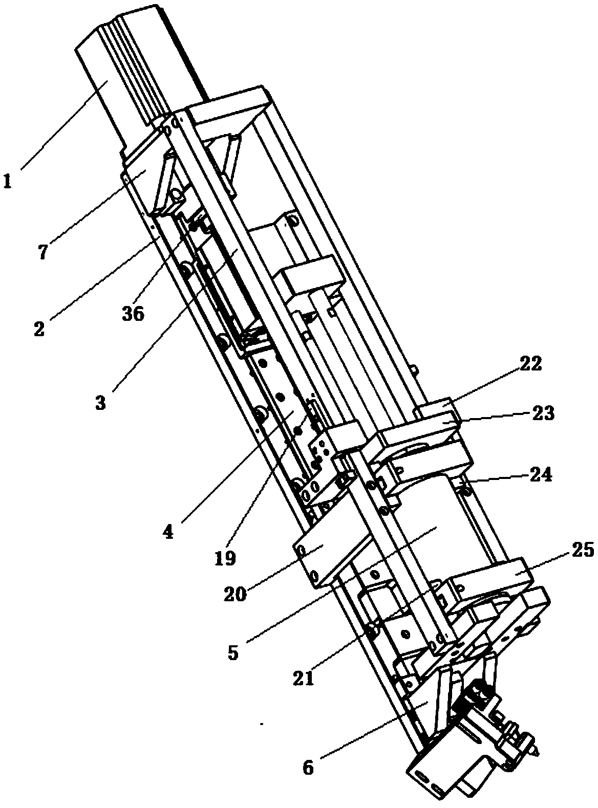 A three-axis Cartesian coordinate large-capacity dispensing machine