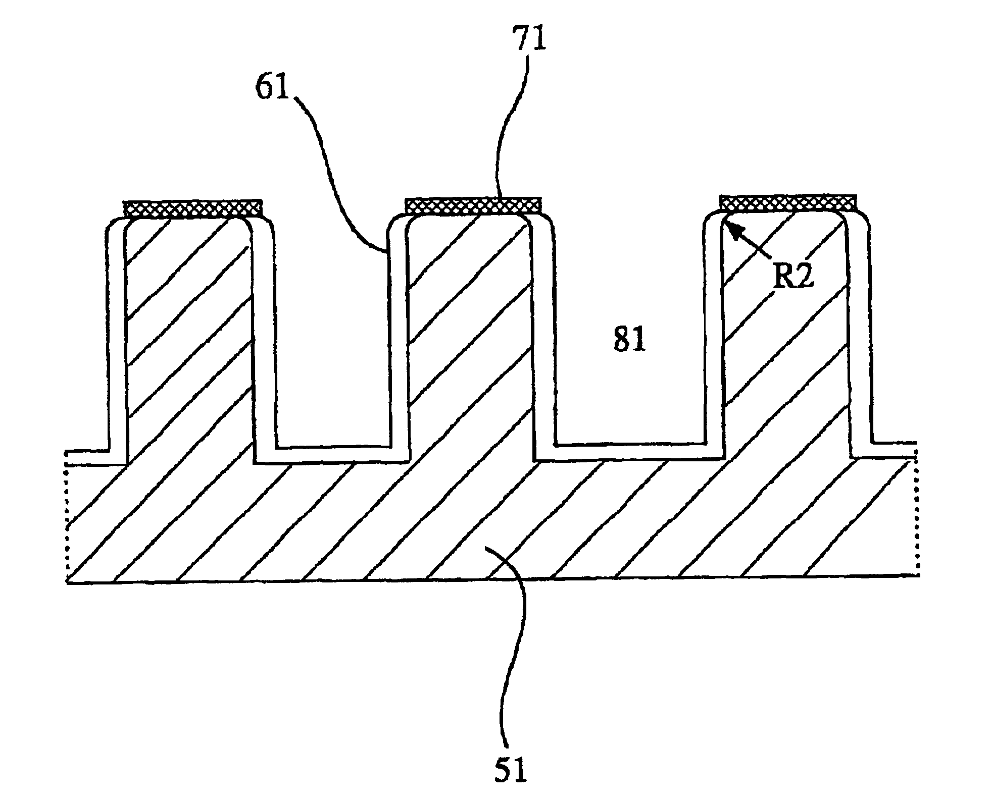 Embossed current collector separator for electrochemical fuel cell