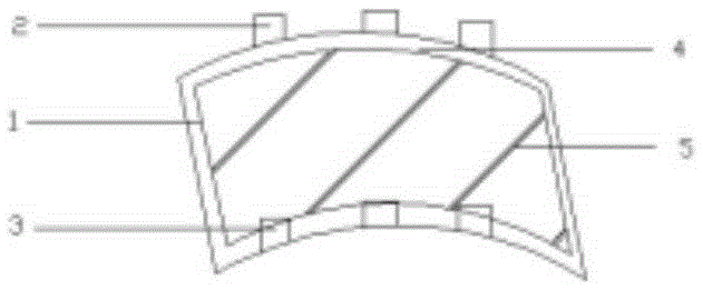 Novel turbine blade