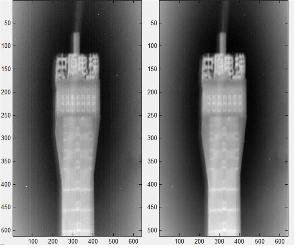 Method for removing vertical stripes of infrared image in real time by using improved local moment matching