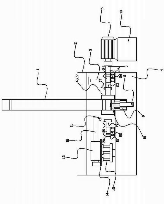 Ultrasonic flaw detection device for slewing ring bearings in wind power generation