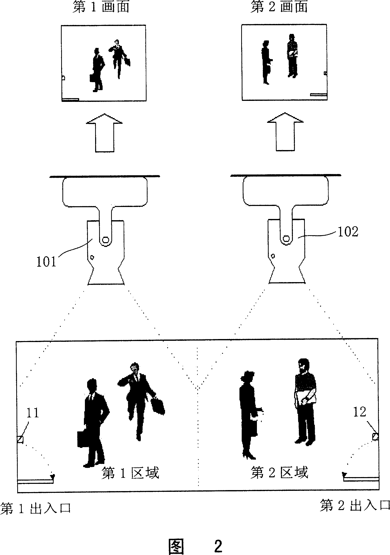 Synchronous monitoring control method of digital camera