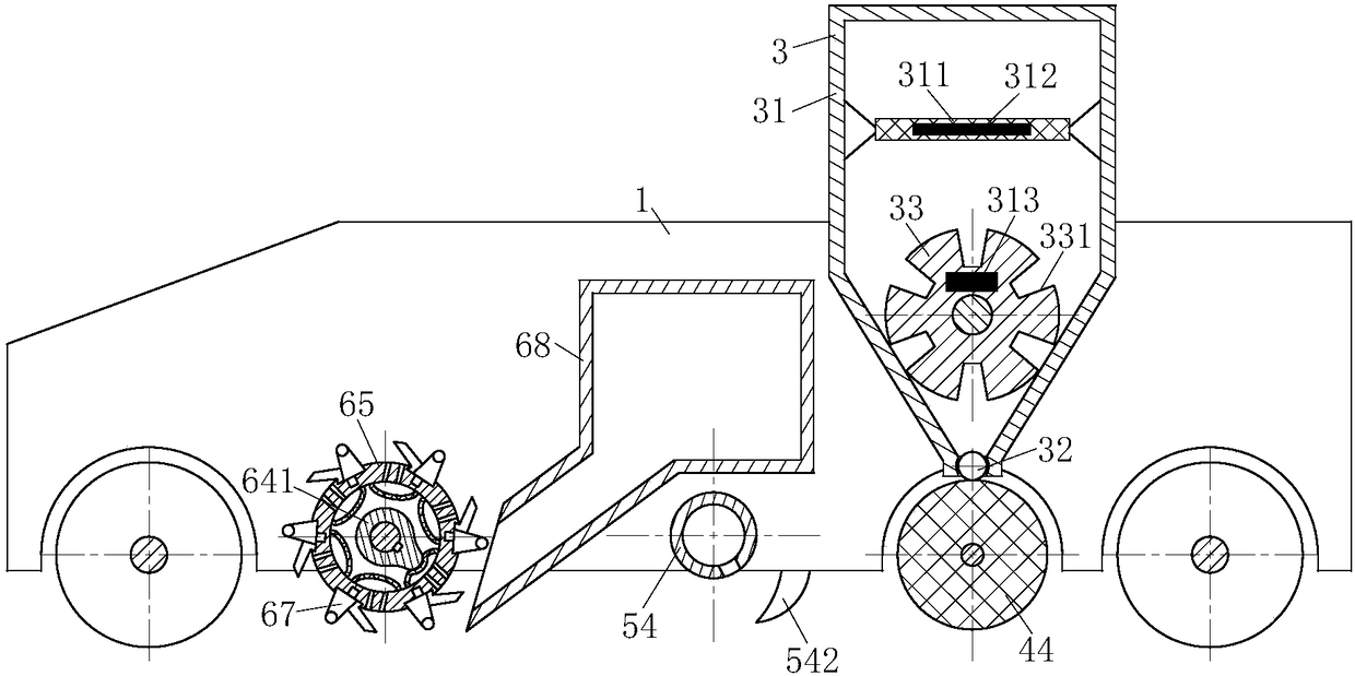 Ground marking line drawing instrument for standardized factory