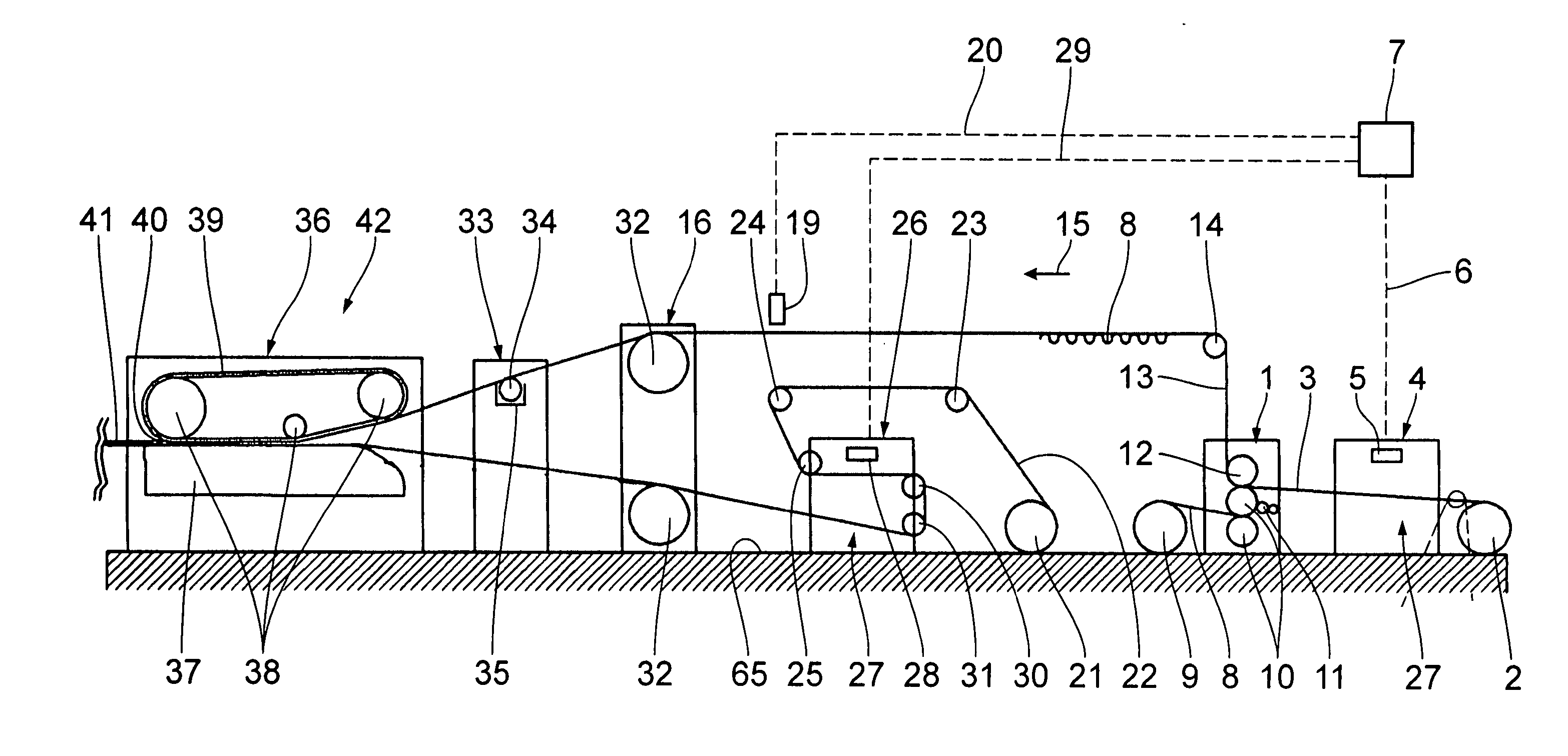 Corrugating machine and method for the manufacture of sheets of corrugated board