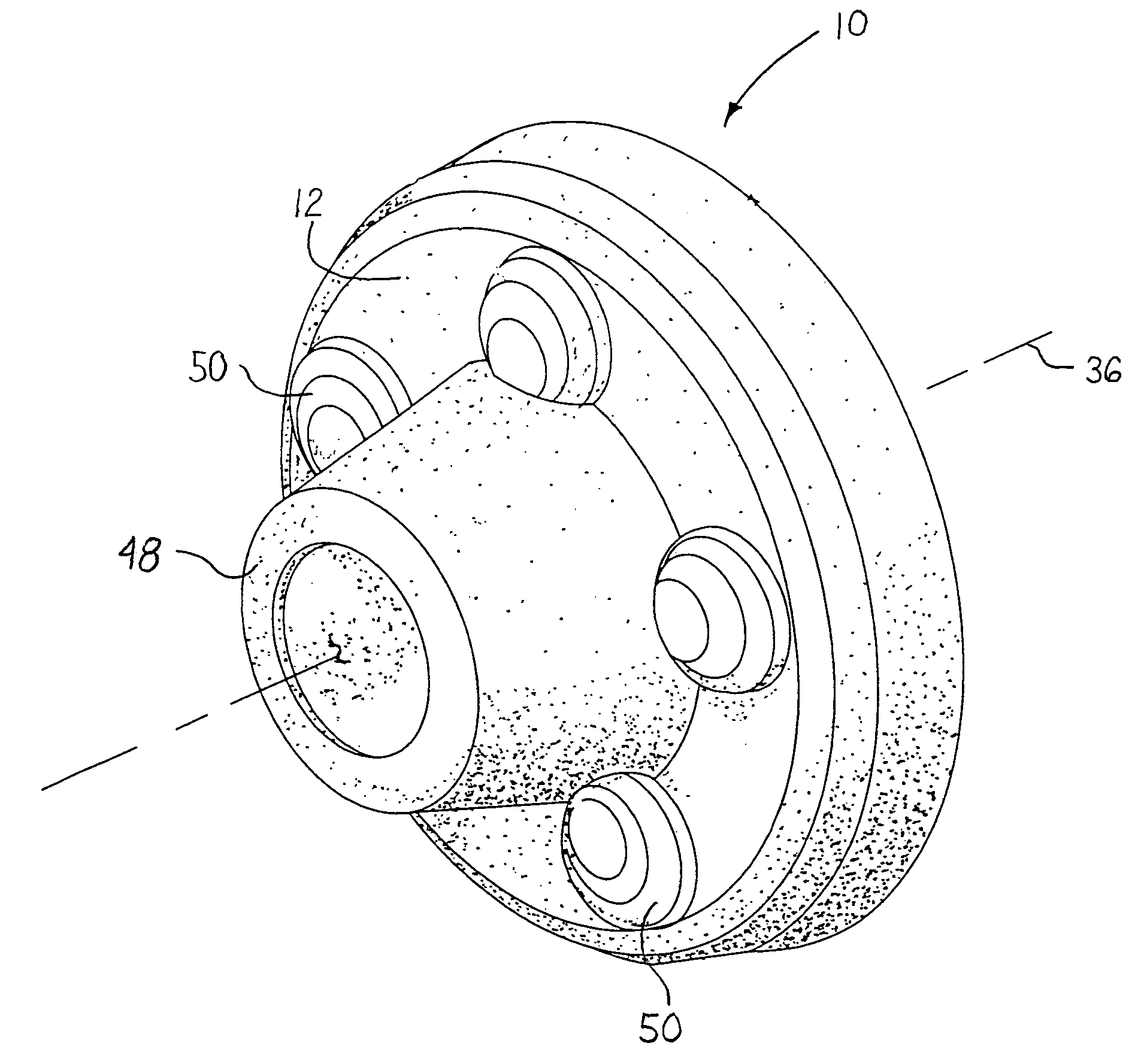 Wheel hub cover