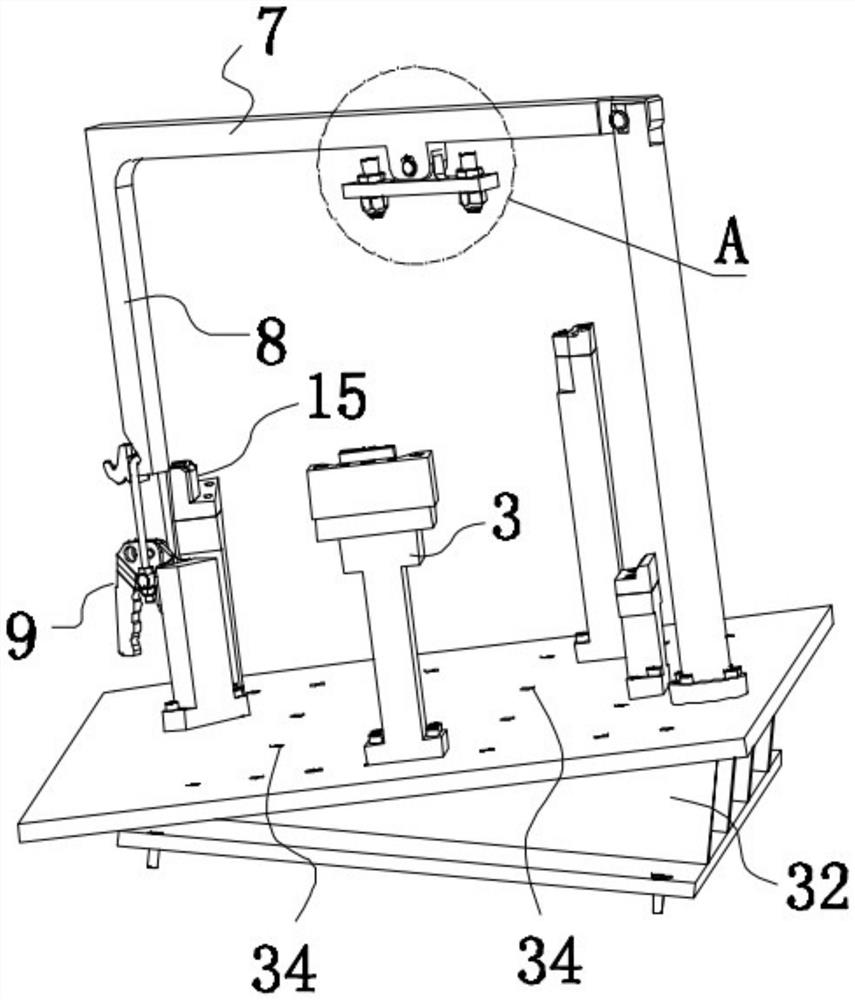 Automatic grinding assembly line for casting burrs