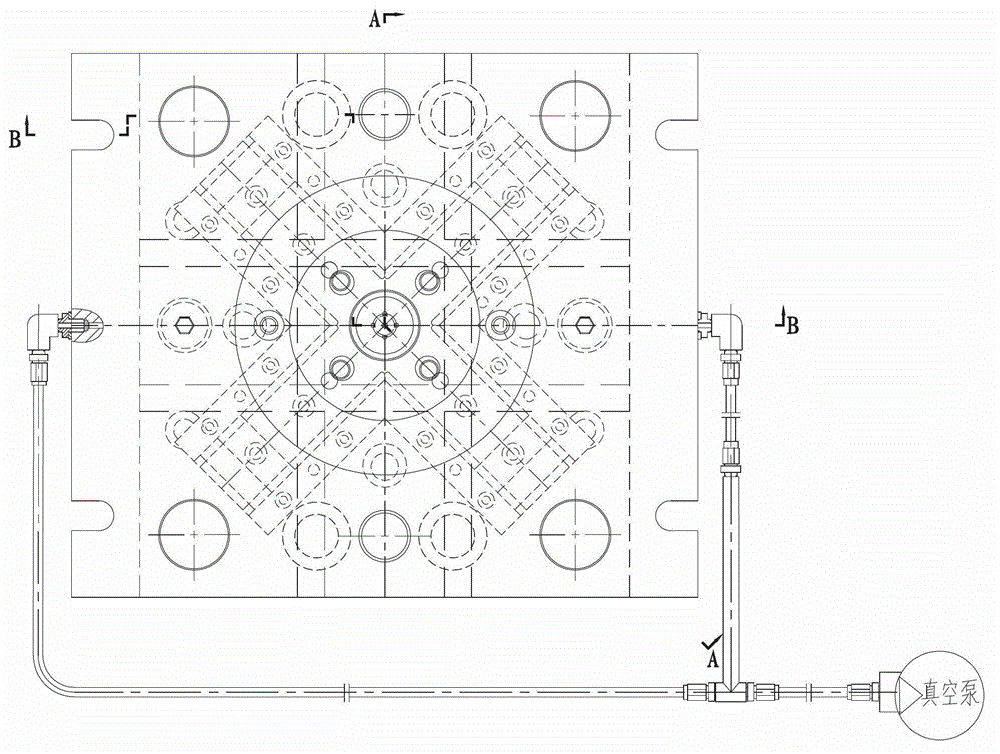 A micro-injection mold for biodegradable vascular stent